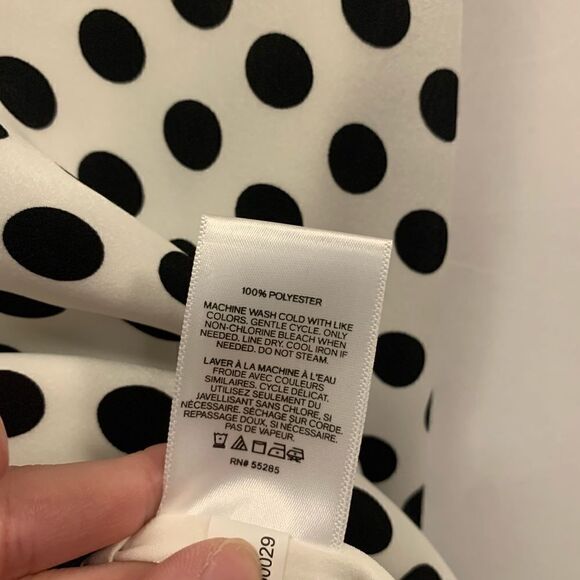 NWT Express Polk dot top size XS - Picture 7 of 7